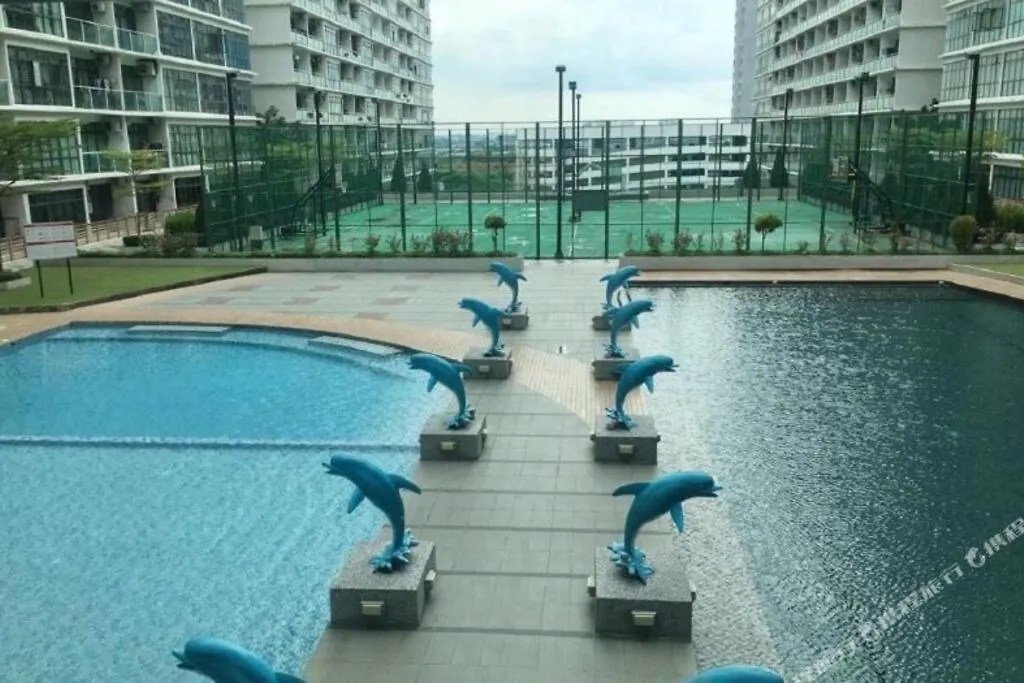 Palazio Mount Austin Modern Stylish 3 Bedrooms Balcony Pool View High Floor By Gdragon Homestay Johor Bahru 0*,  Malaysia